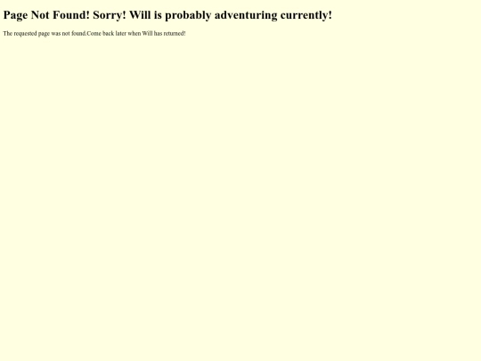 not_found screenshot