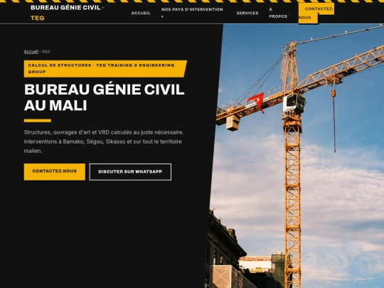 genie-civil-mali screenshot