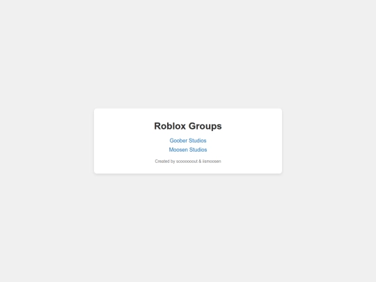 groups screenshot