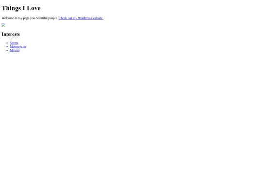index screenshot