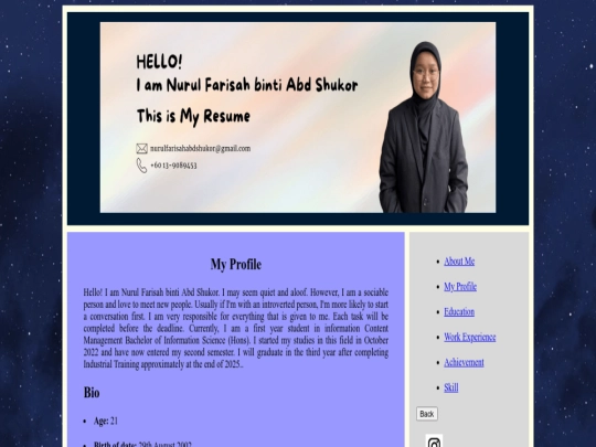 index screenshot