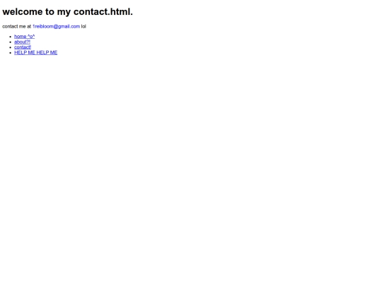contact screenshot