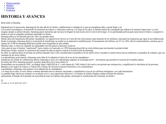 Historia screenshot