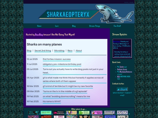 blog screenshot