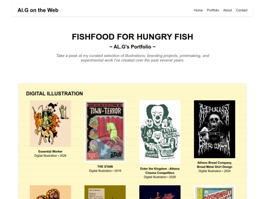 portfolio screenshot
