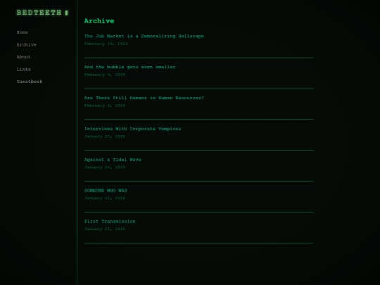 archive screenshot
