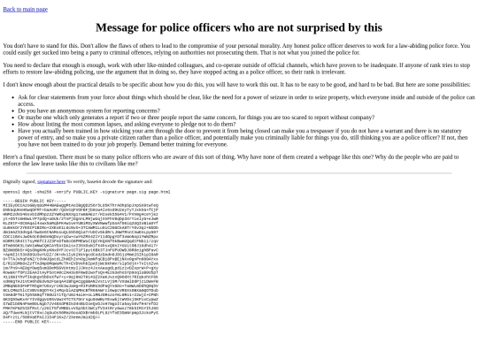 PoliceUnsurprised screenshot