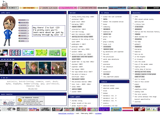 aboutme screenshot