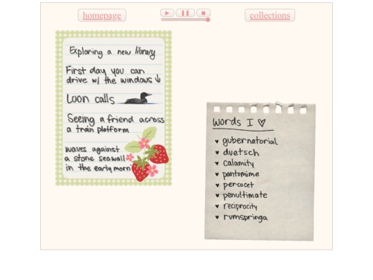 collections/favorite-things screenshot