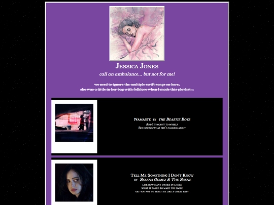 playlists/jessicajones screenshot