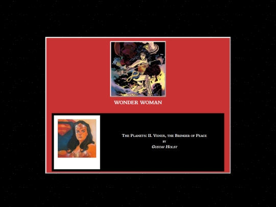 playlists/wonderwoman screenshot