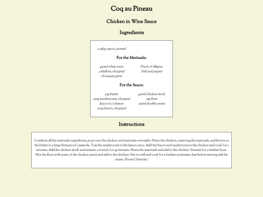poultry/chicken_wine_sauce screenshot