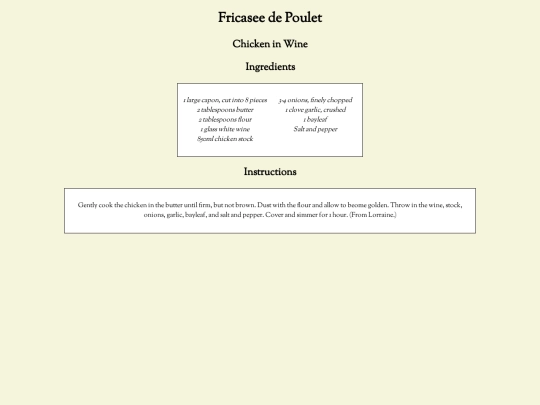 poultry/fricassee_chicken screenshot