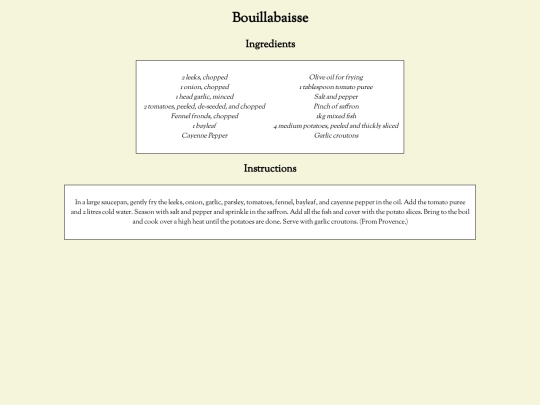 soup/bouillabaisse screenshot