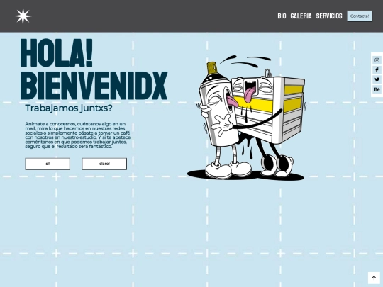 ternura/TE 03 Landing page screenshot