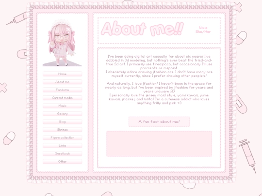 aboutpage screenshot