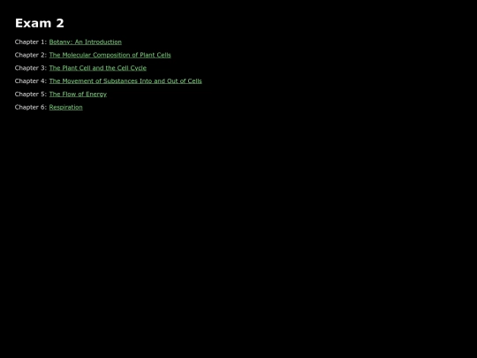 biology-103-botany/exams/exam-one screenshot