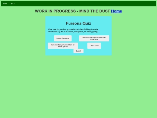 furry-quiz screenshot