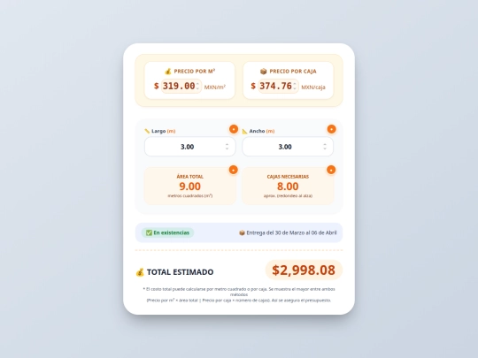 calculo_pisos/calculo_pisos screenshot