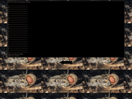 Characters screenshot