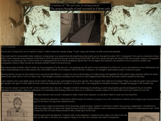 Projects/Donotstayindyingtownsinfo screenshot