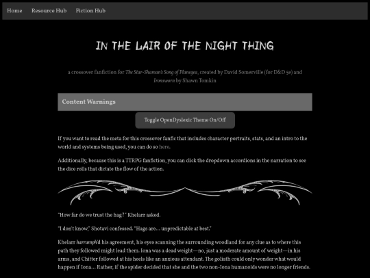 fic_planegea_lair_ch3 screenshot