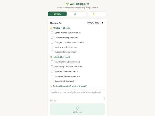 MPA_APPS/Well-being Lite screenshot