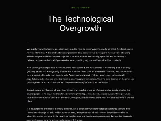 MPA_ESSAYS/002 Technological Overgrowth screenshot