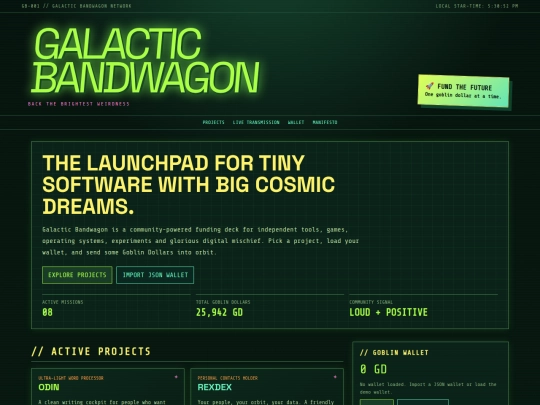 cashflow/bandwagon_starter/GALACTIC%0D%0ABANDWAGON screenshot