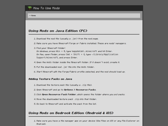 howtousemods screenshot