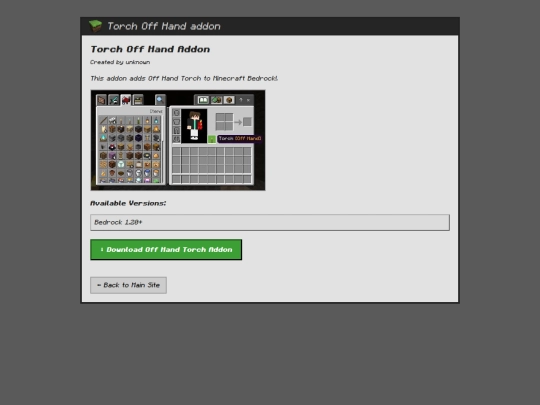 offhandtorch screenshot