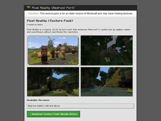 pixelreality screenshot