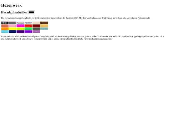 Mathematik/Schaltalgebra/Hexenwerk screenshot
