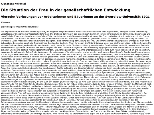Mediathek/Alexandra_Kollontai/Die_Situation_der_Frau_in_der_gesellschaftlichen_Entwicklung/01.Vorlesung screenshot