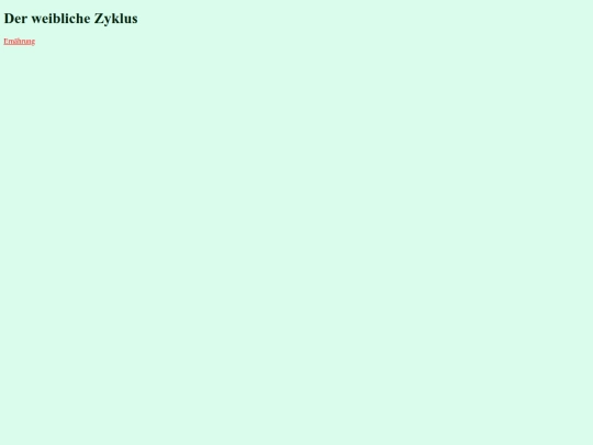 Weiblichkeit/Frauenheilkunde/Zyklus screenshot