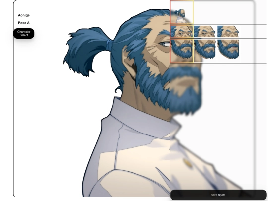 Aohige_Pose A screenshot