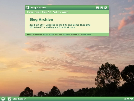 archive screenshot