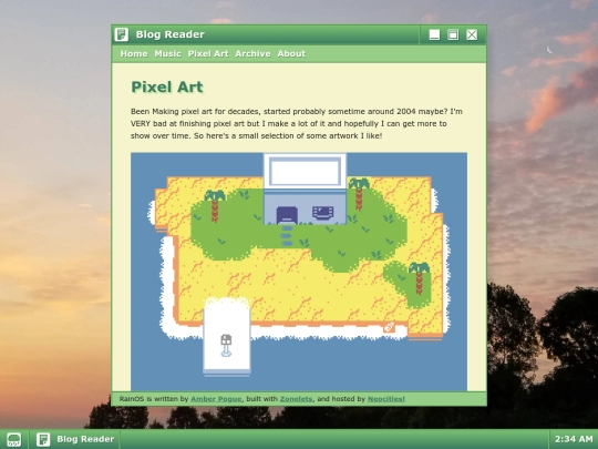 pixels screenshot