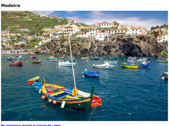 madeira/madeirahome screenshot