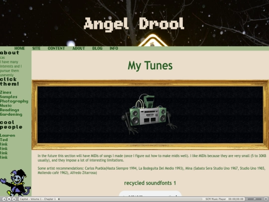 Music screenshot