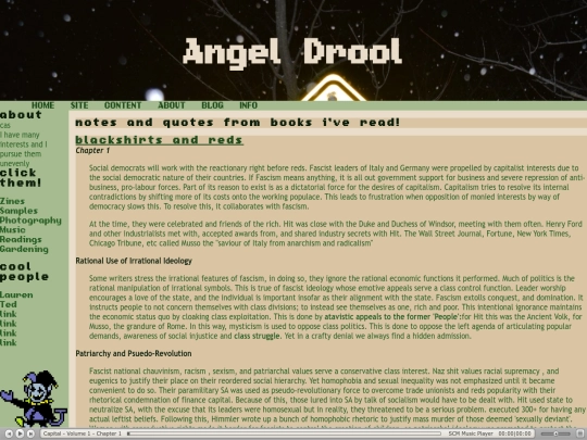 Readings screenshot
