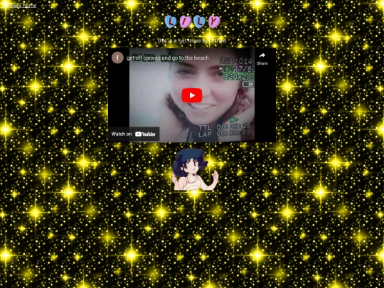 lilyspage screenshot