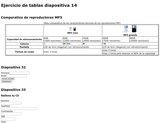 tablas2 screenshot