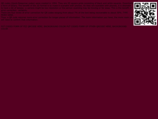 qrcode screenshot