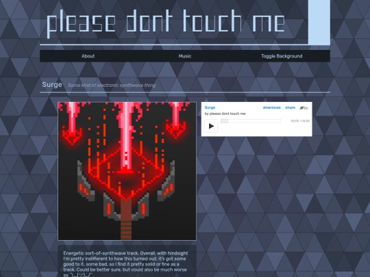 music/surge screenshot