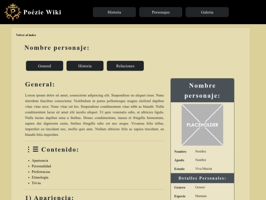 personaje-wiki-base screenshot