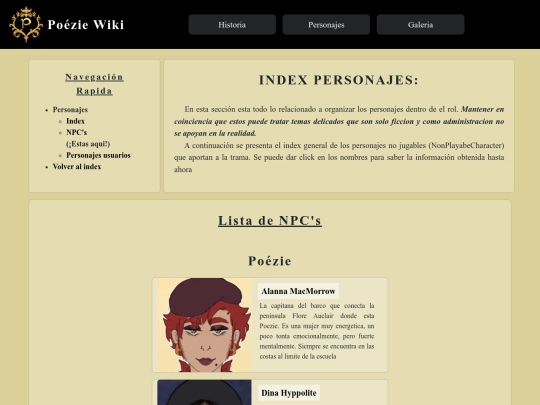 personajes-npcs screenshot