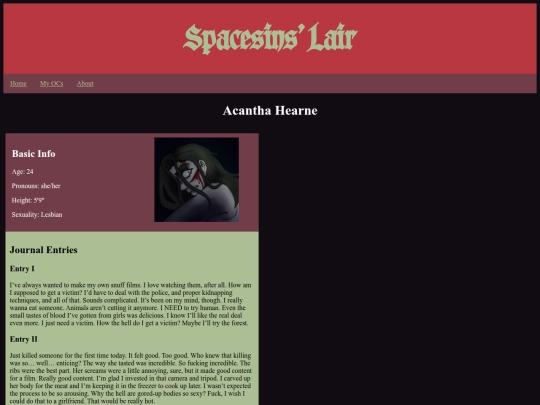 acanthahearne screenshot