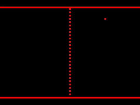 Red/pong screenshot