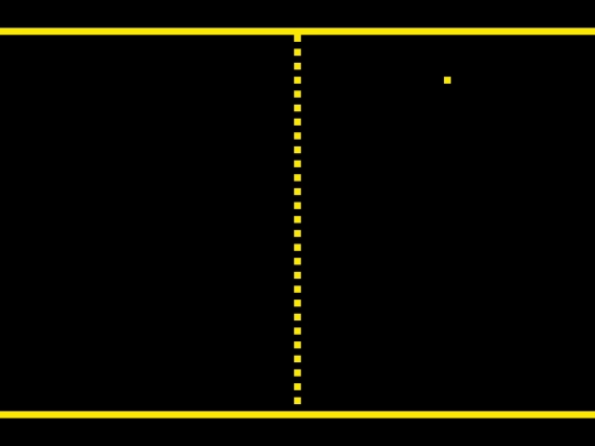 Yellow/pong screenshot